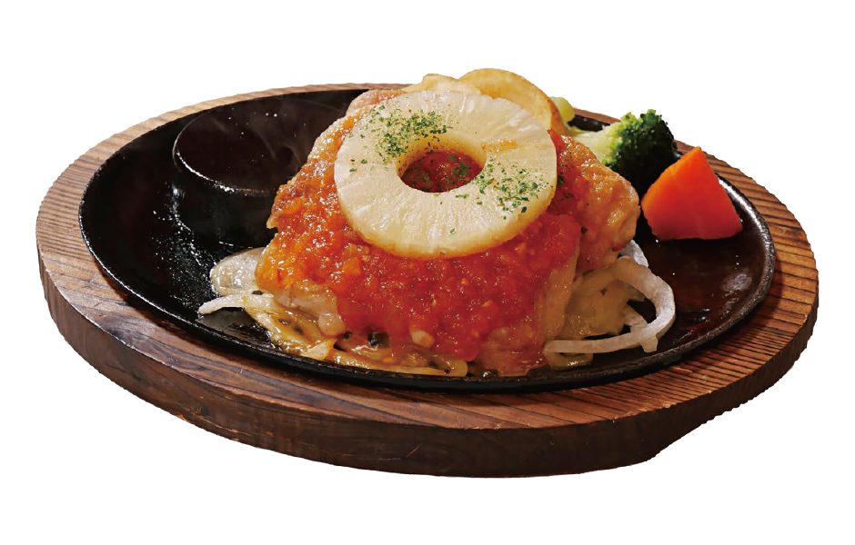 鶏チリステーキ